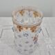 Small enamelled glass vase with armorial design in Historismus style from 19th century Bohemia.