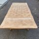 Louis XV extendable dining table, renovated, oak, 120-200cm, 19th century.