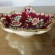Longwy enamel dish, "Venice" pattern, 1940s-50s