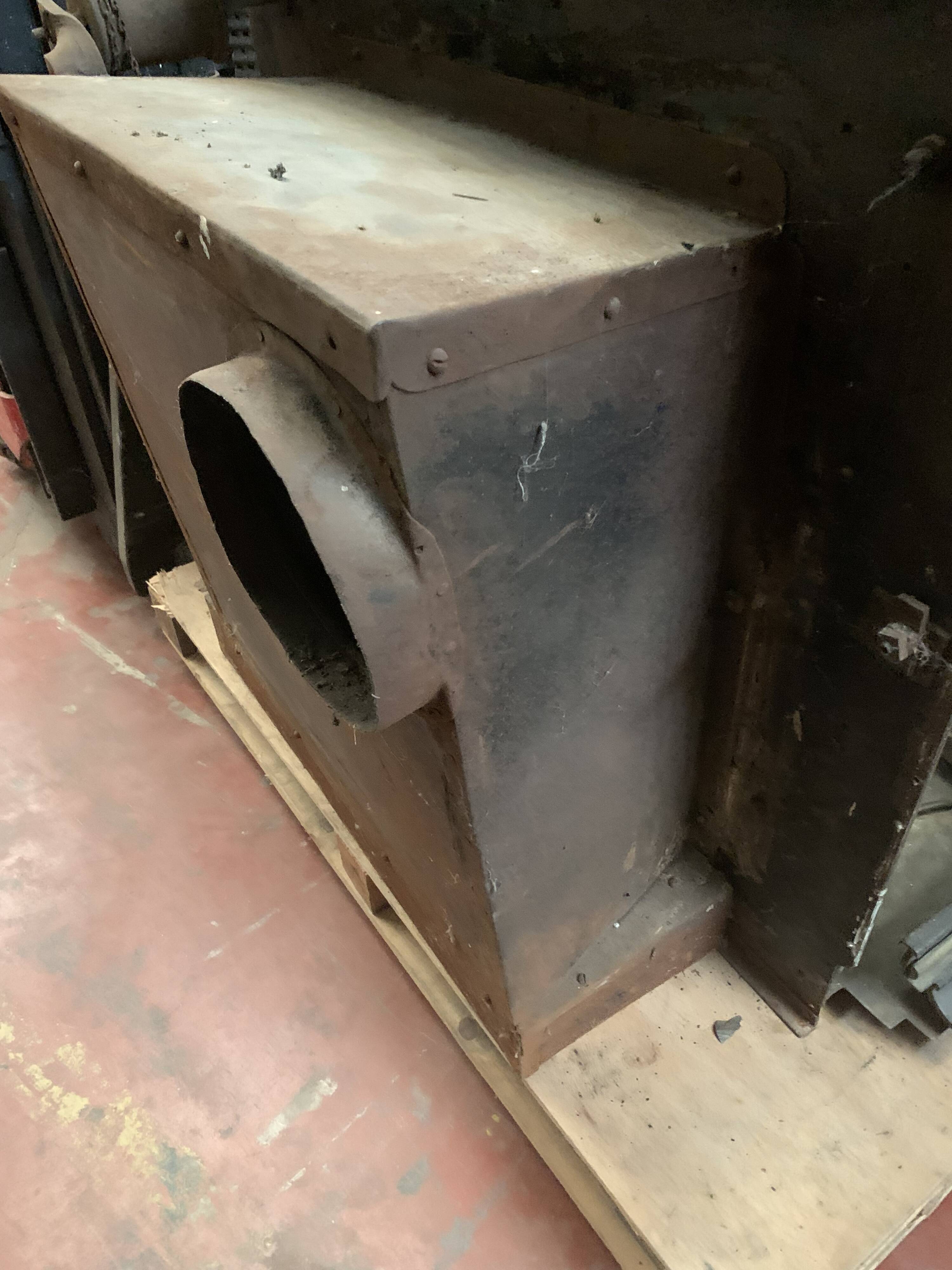 Napoleon III Old Fire-era cast iron chimney