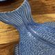 Shallow ceramic fish dish