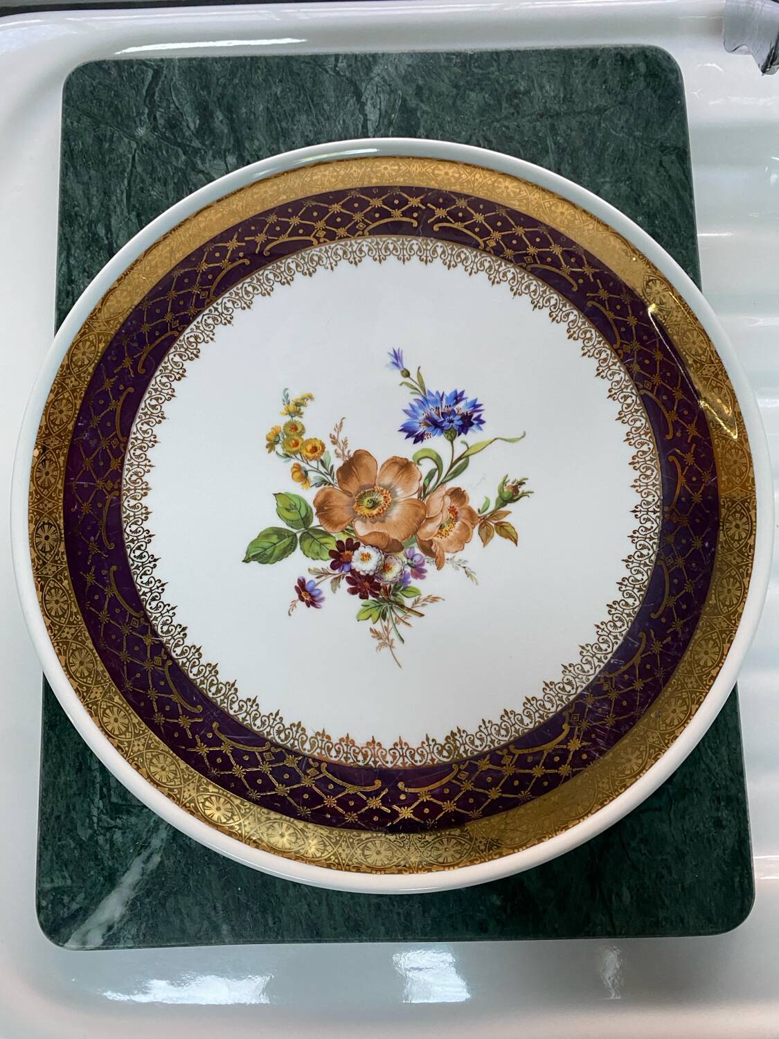Vintage porcelain serving dish