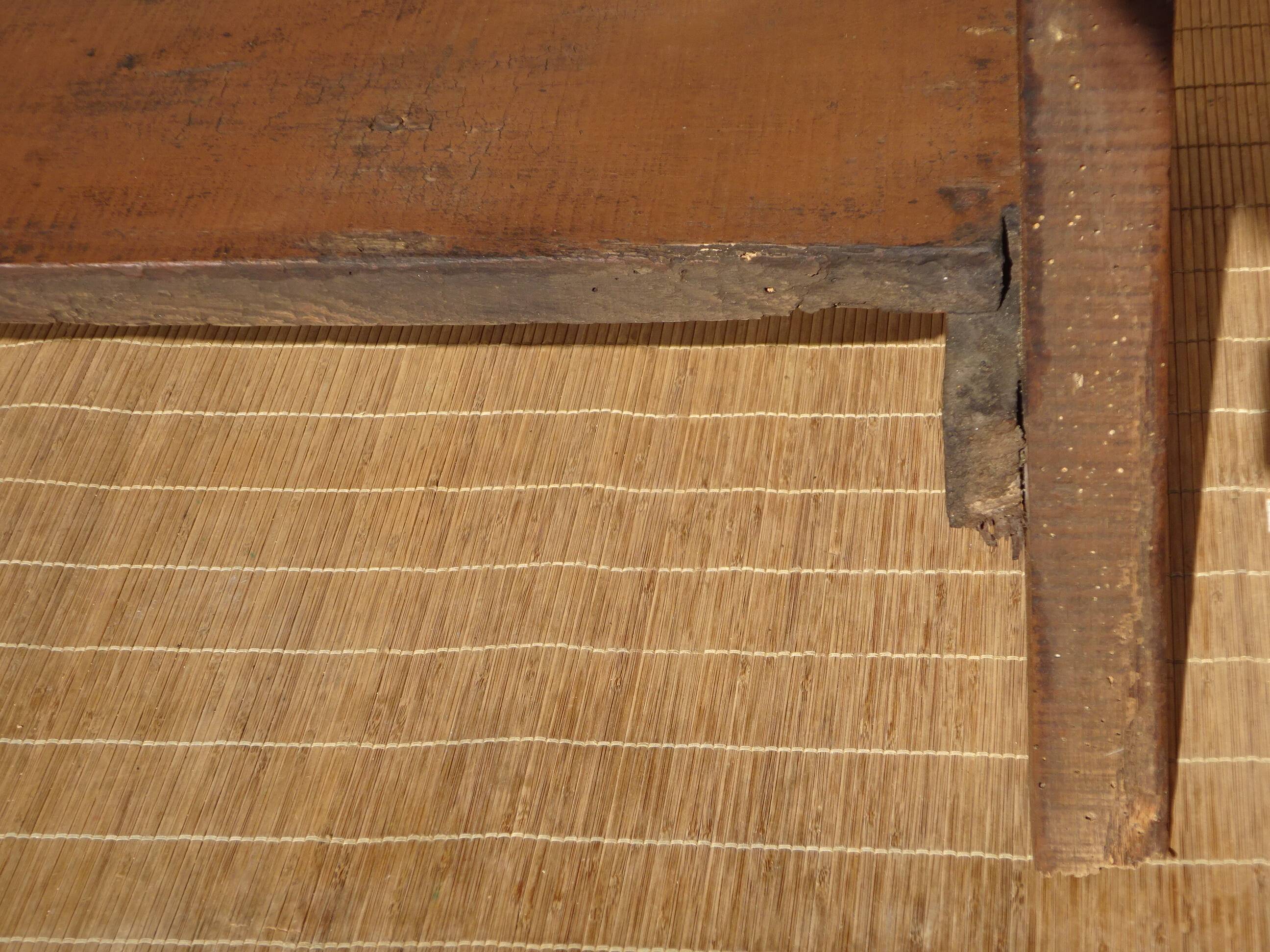 Solid oak draining furniture