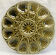 Antique oyster plate barbotine Sarreguemines