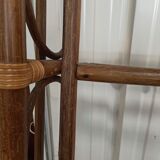 Rattan bamboo bed for one person