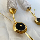 Pair of golden sconces