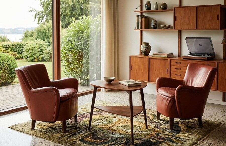 Rosewood Side Table by Holger Georg Jensen, Denmark, 1960s