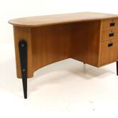 Scandinavian teak desk, Sweden, 1960
