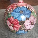 Openwork ball vase, Paul Lecomte