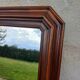 Wooden mirror