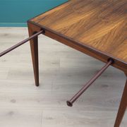 Table en palissandre, design danois, années 1960, designer: Poul Hundevad & Kai Winding, fabricant: Hundevad