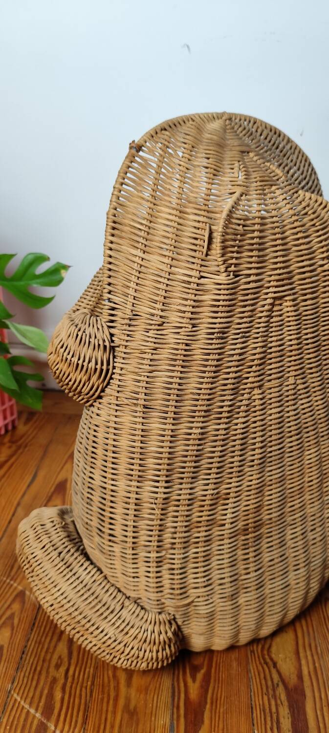 Frog magazine rack by Olivier Cajan 1960-1970