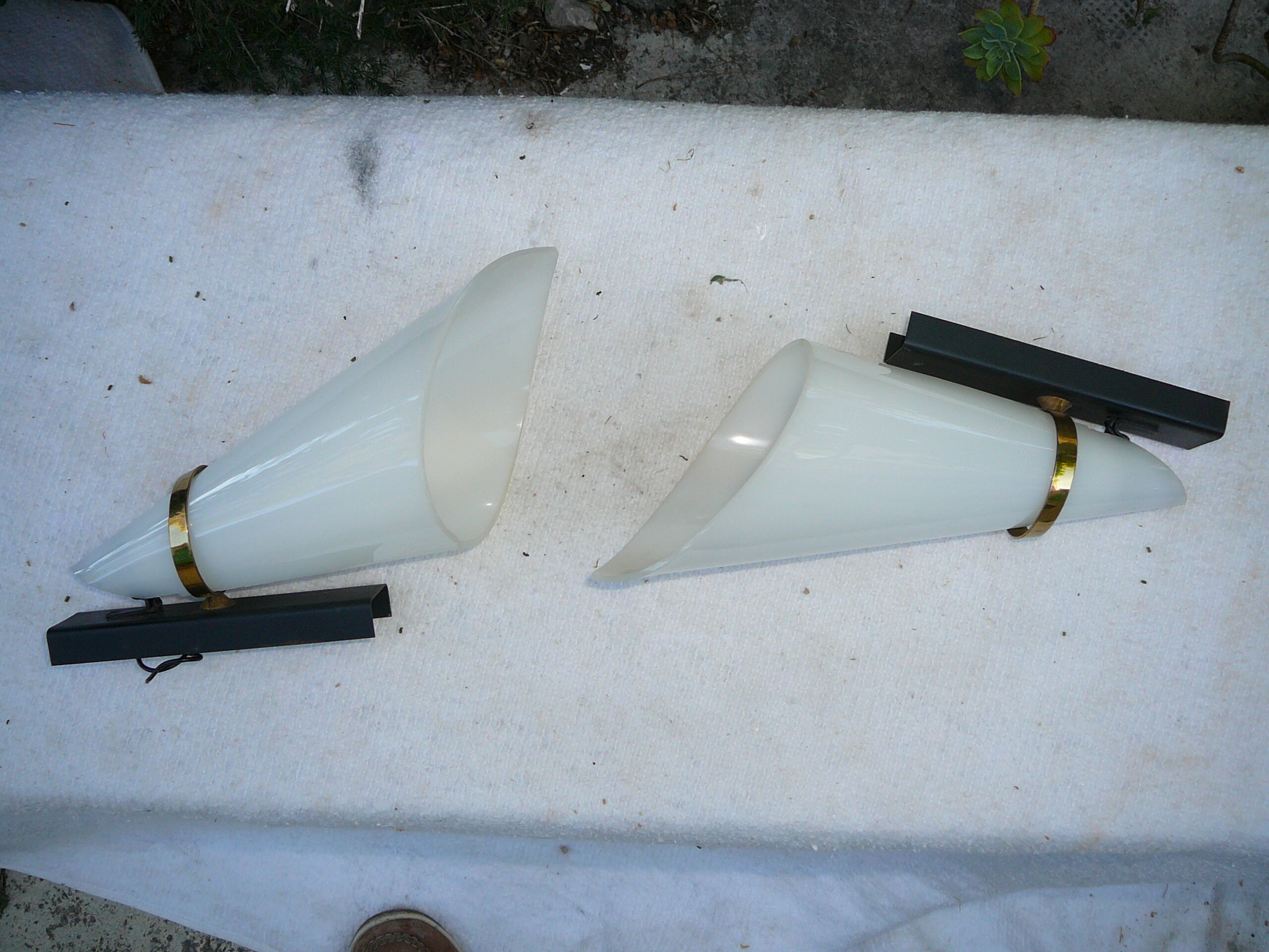 Pair of vintage Arlus sconces