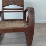 Fauteuil en teck de Birmanie
