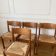 4 Maison Regain elm chairs