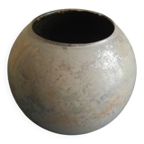 Jean-Noël Bouillet vase lacquered glass Oceania vintage decor French vase 70s