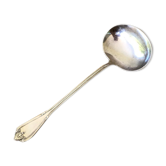 Silver metal ladle
