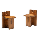 Sesc stools by lina bo bardi for sesc pompeia, brazil, 1970s