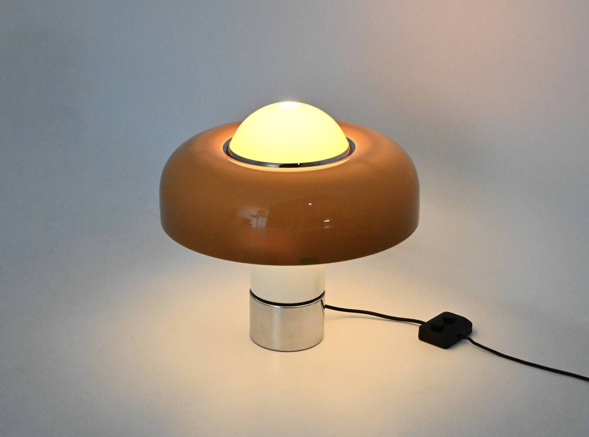 Brumbury lamp by Luigi Massoni for Harveiluce iGuzzini, 1970s