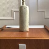 Vintage stoneware lamp foot