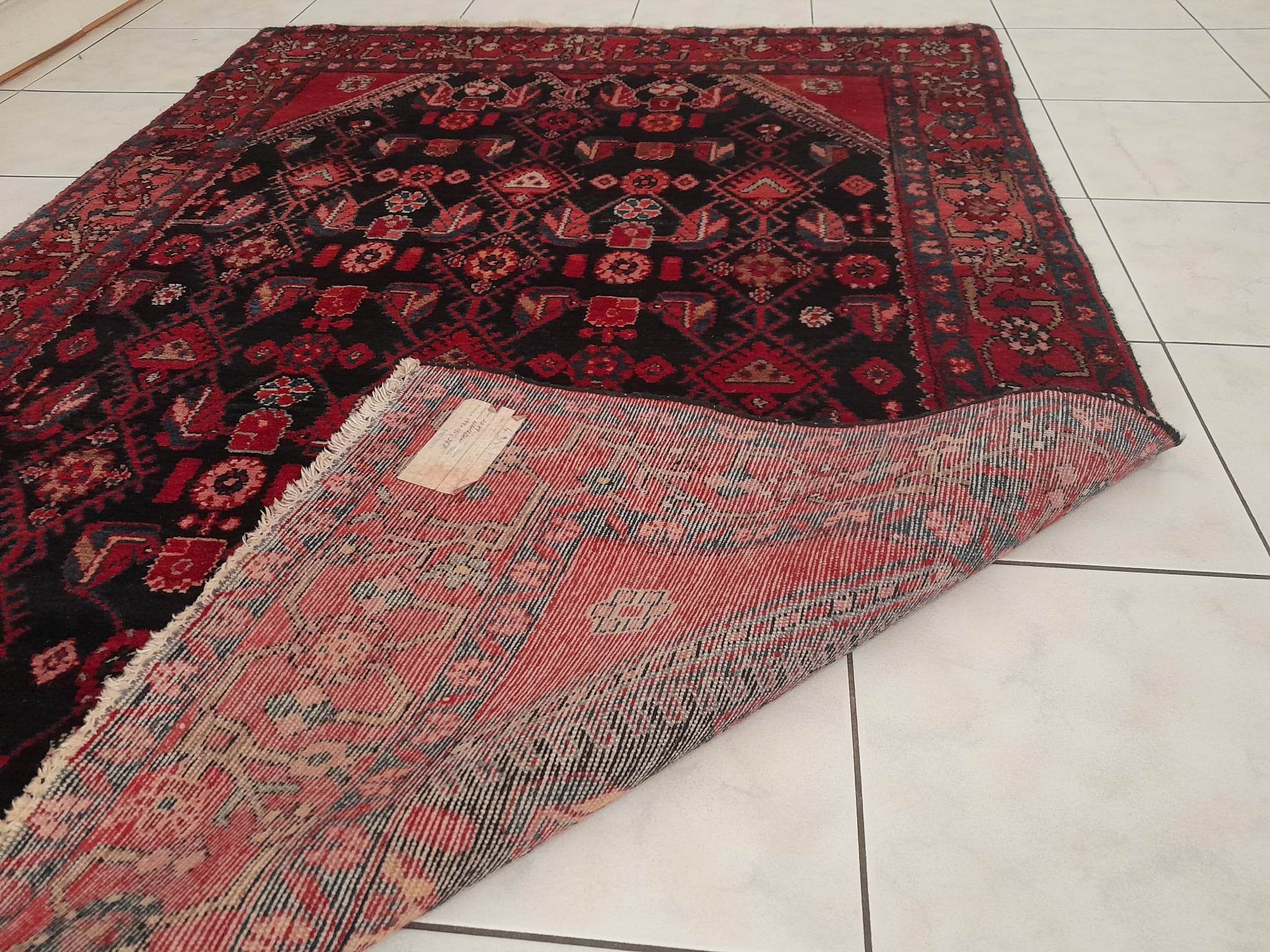 Handmade Persian Hamadan rug