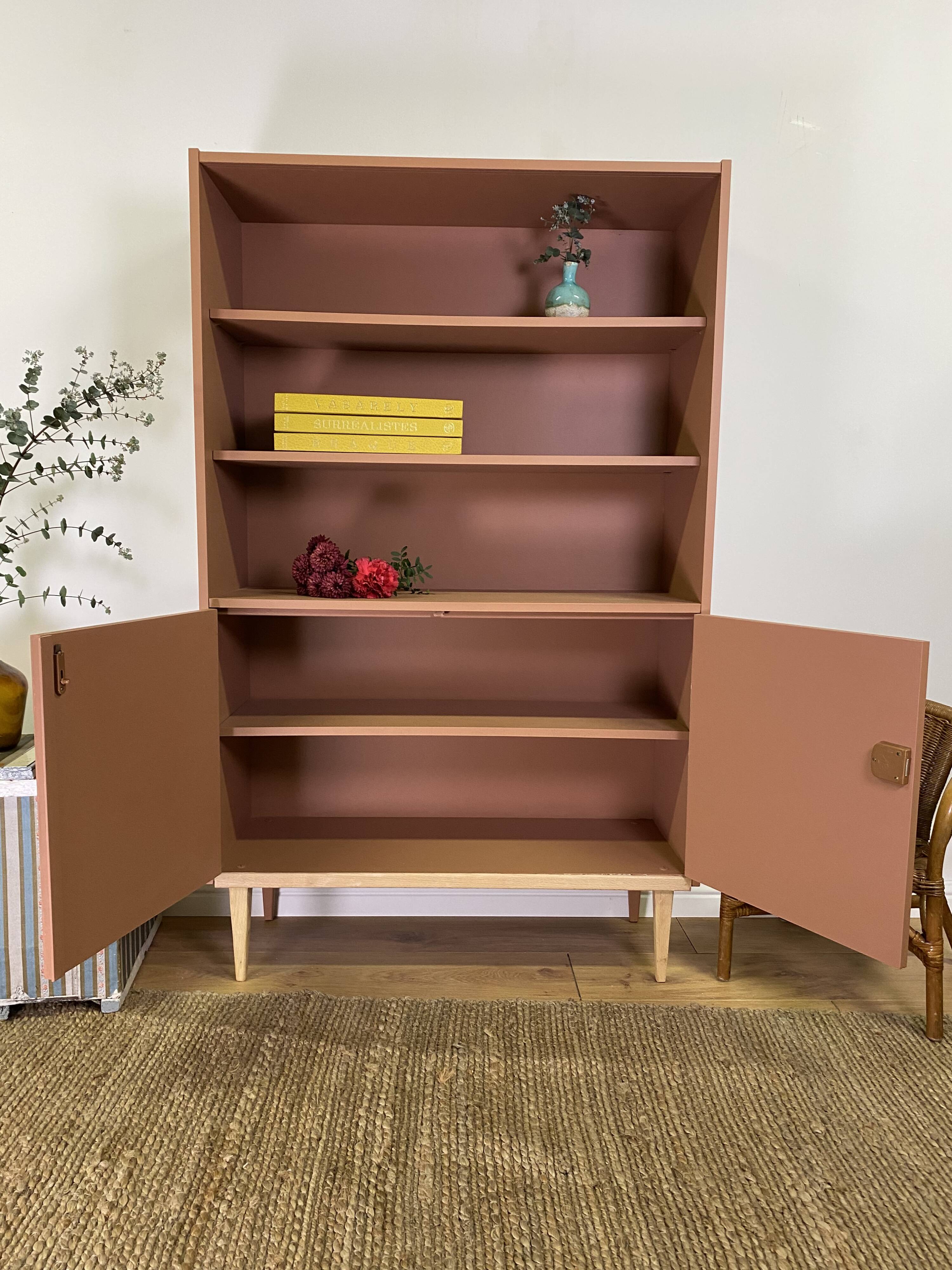 Bibliothèque vintage