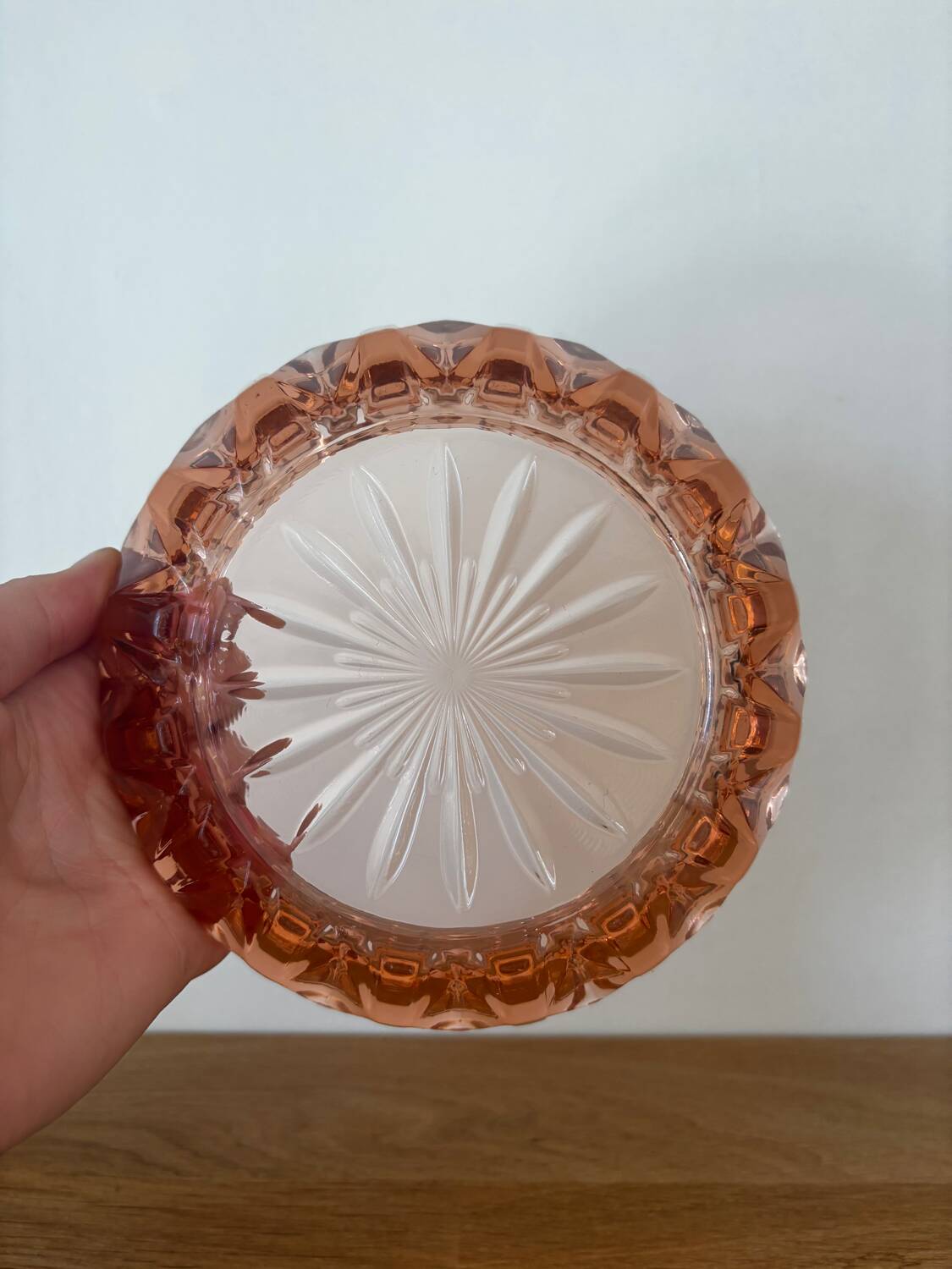Vintage Luminarc Rosaline ashtray