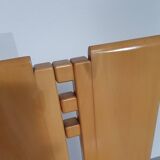 Mycene chair by Ferdinando Meccani for Meccani Arredamenti, 1978. Cherry chair. Dimensions 43.5 x 44