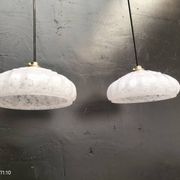 Suspensions en verre de Clichy 