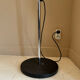 Vintage adjustable floor lamp, chrome and black, Gismondi for Artemide, Italy 1980