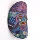 Colorful terracotta mask from Mexico, 1970s