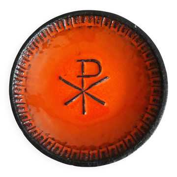Signed vintage decorative ceramic
