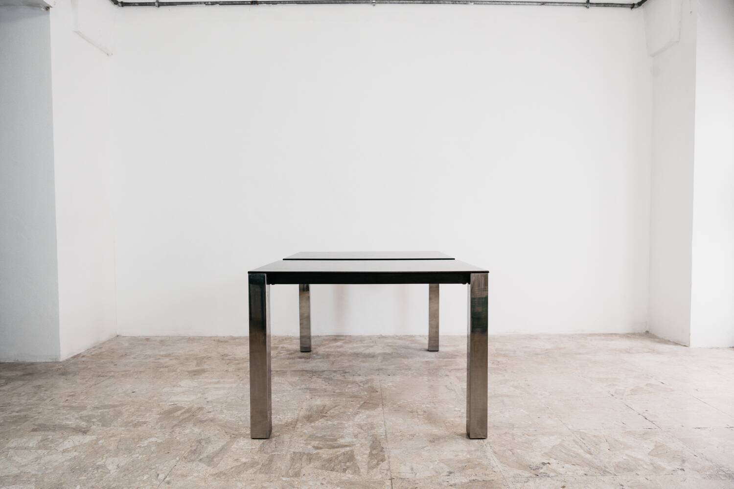 Table à manger extensible Giovanni Offredi Saporiti design années 70