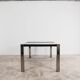 Table à manger extensible Giovanni Offredi Saporiti design années 70