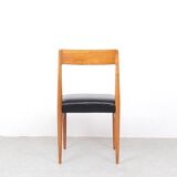 Lübke Wooden Dining Table Chairs, 1960S