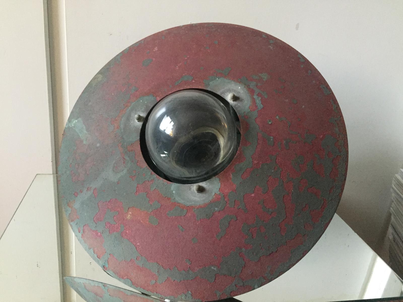 Danish Outdoor wall lamp in Cooper