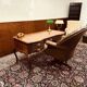 Bureau classique en palissandre anglais