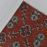 2x9 Red & Dark Blue Floral Vintage Runner Rug, 75x285Cm SK 23566