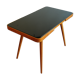 Table basse en opaline noire travail tchèque