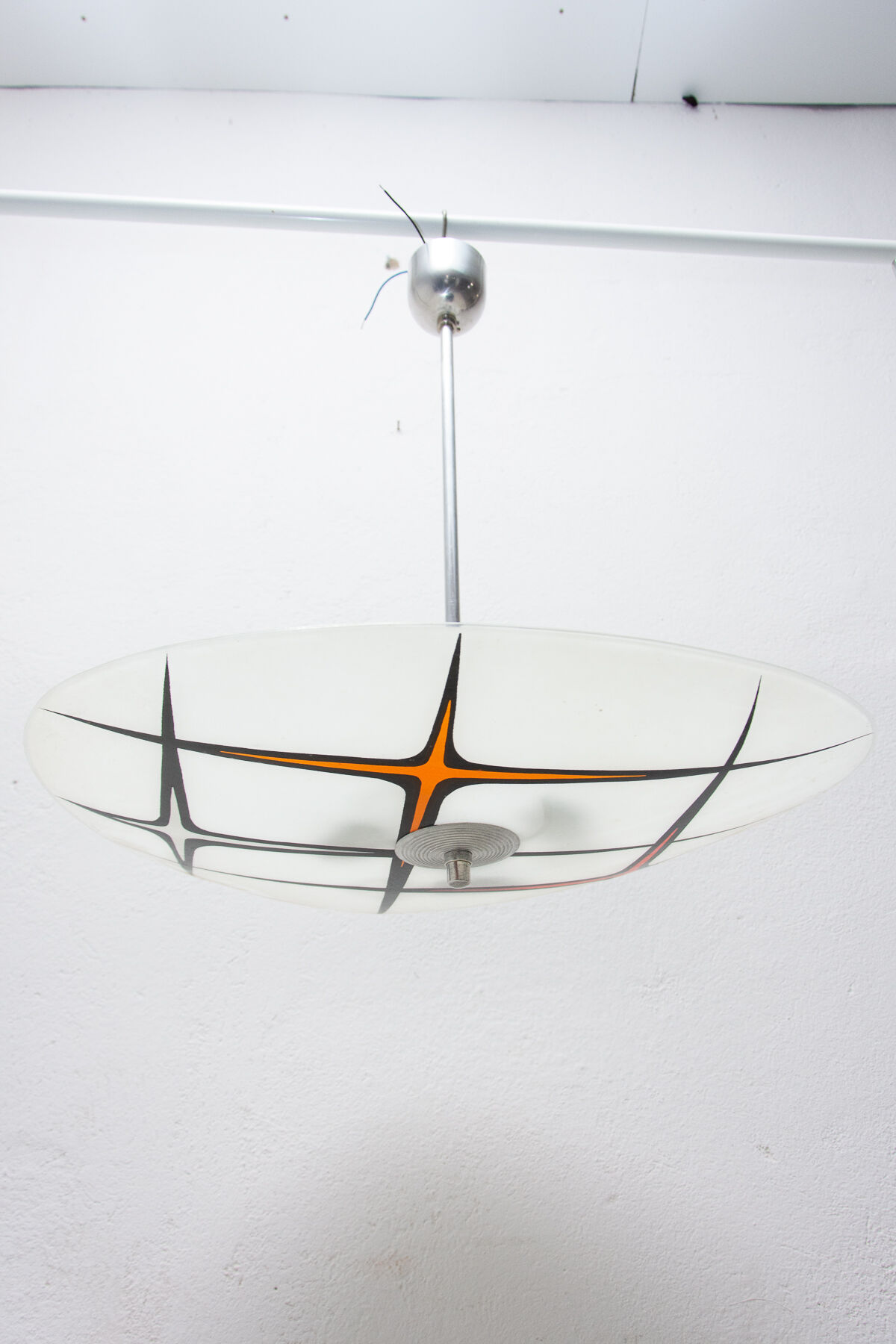 Mid century space age pendant, 1960´s, Czechoslovakia