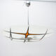 Mid century space age pendant, 1960´s, Czechoslovakia