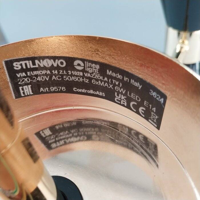 Italian chandelier Megafono - Stilnovo