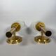 Jean PERZEL (1892 - 1986) Pair of modernist wall lights circa 1960 20th century