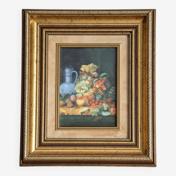 Still life oil painting painting signed
