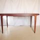 Table expandable teak Younger and four chairs