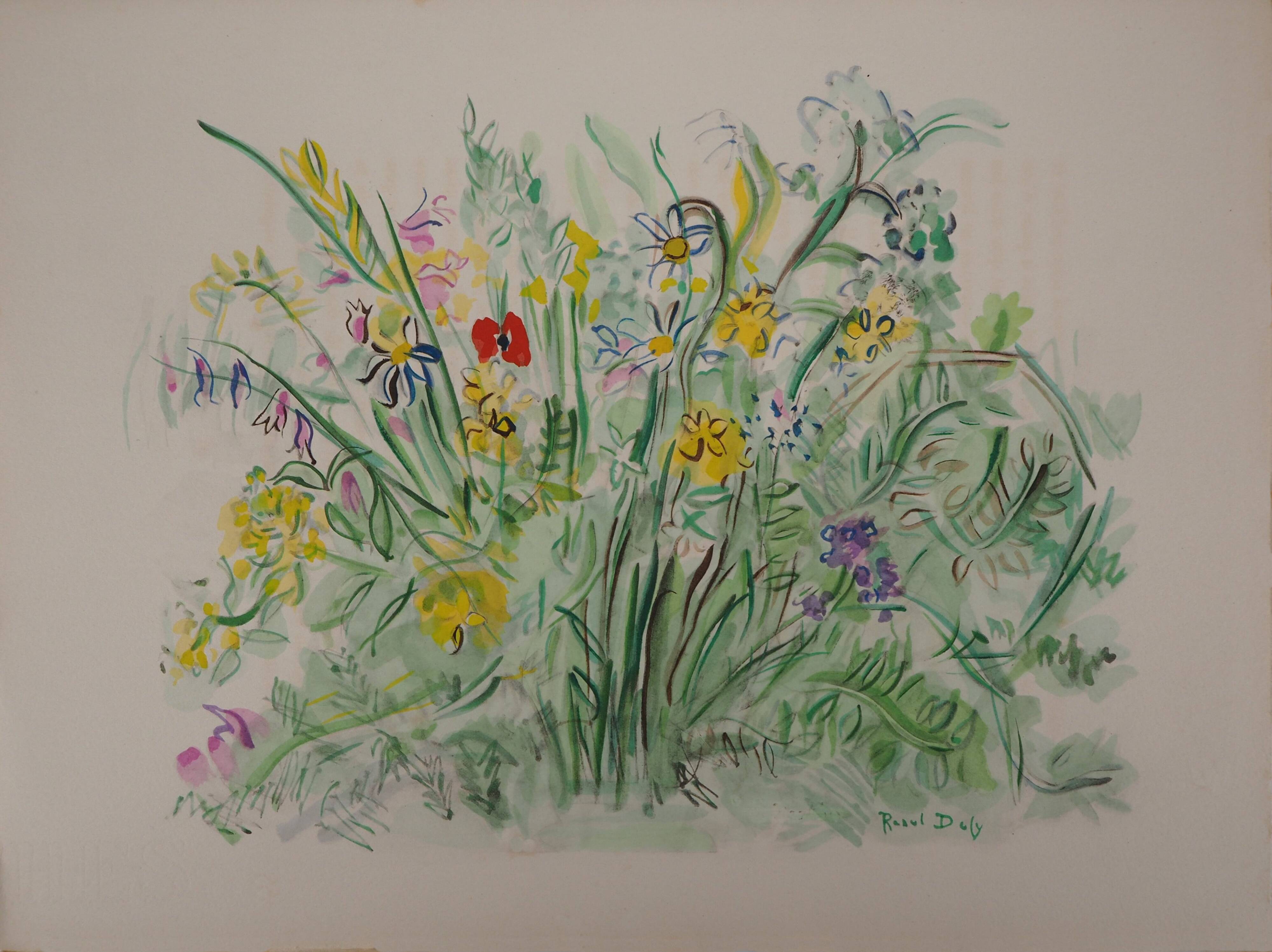 Raoul DUFY: Spring Flowers, Signed Lithograph
