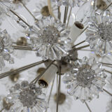 Dandelion chandelier by Preciosa, 1970s