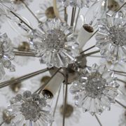 Lustre pissenlit par Preciosa, années 1970