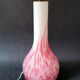 Vintage glass lamp foot Italy by Carlo Moretti