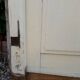 Porte ancienne vitrée 211,5x105,5cm et son cadre porte d'entrée